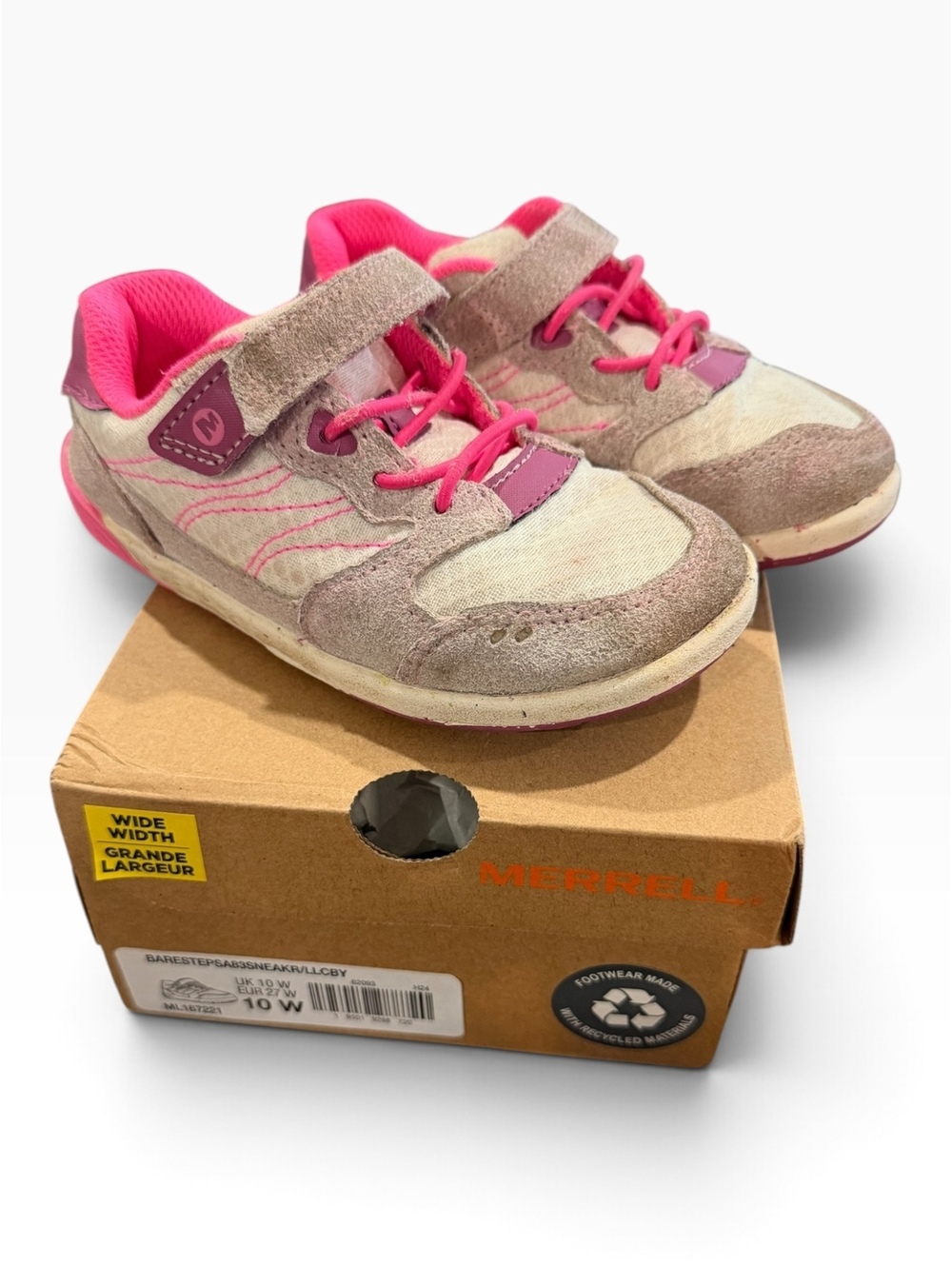 Merrell Bare Steps A83 Sneaker Lilac/Berry Little Kid 10W